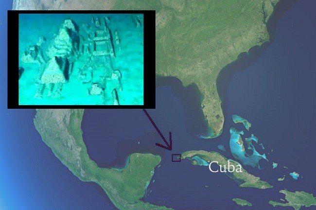 underwater city in Cuba